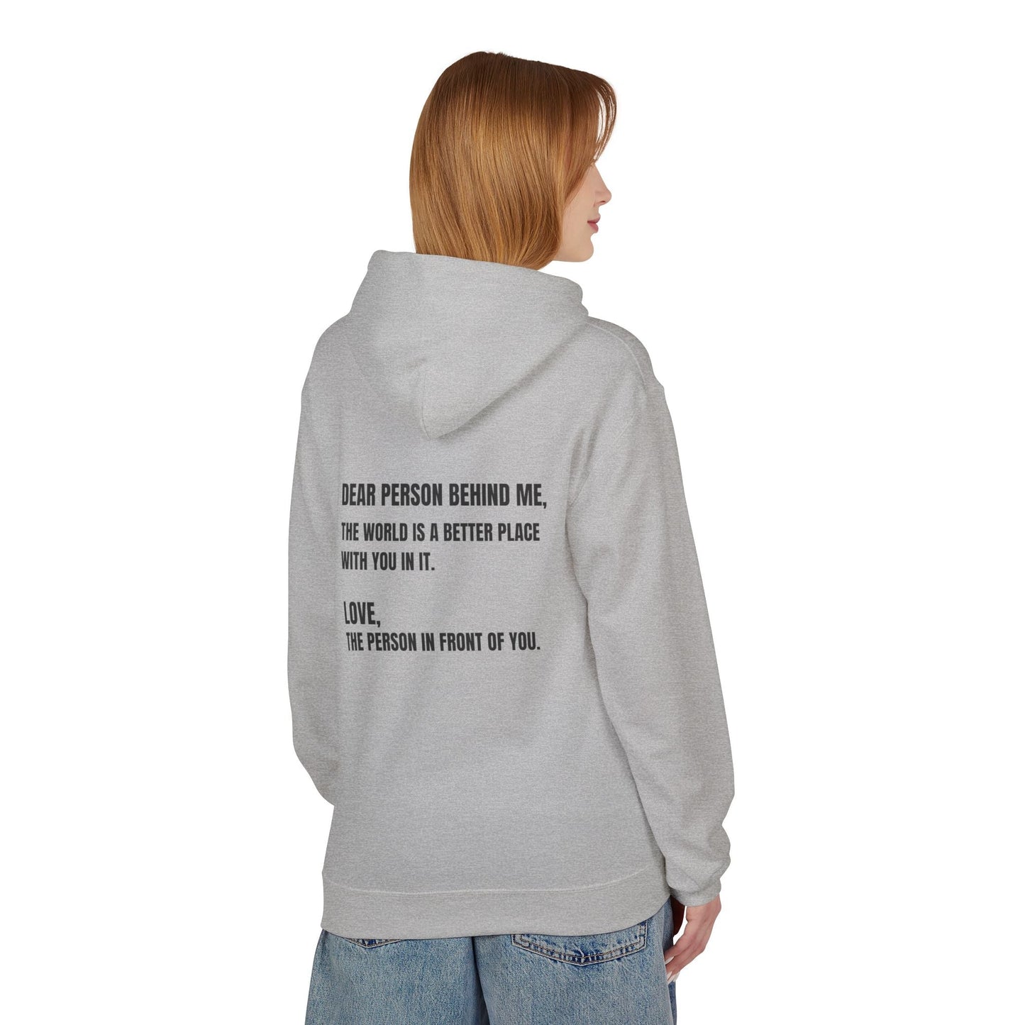 You Are Enough Hoodie – Inspirational Front & Back Quote Unisex Hoodie - JennyCool