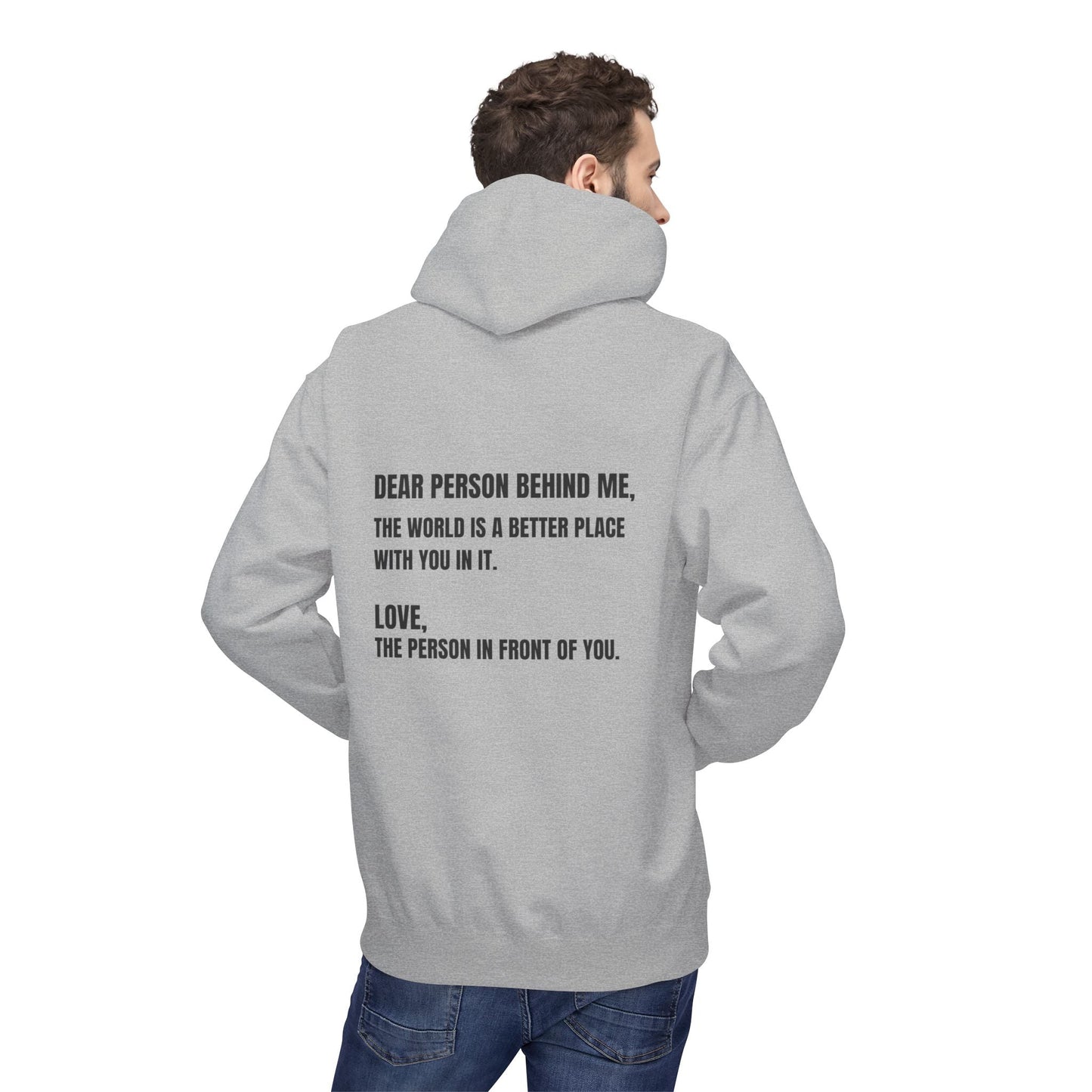 You Are Enough Hoodie – Inspirational Front & Back Quote Unisex Hoodie - JennyCool