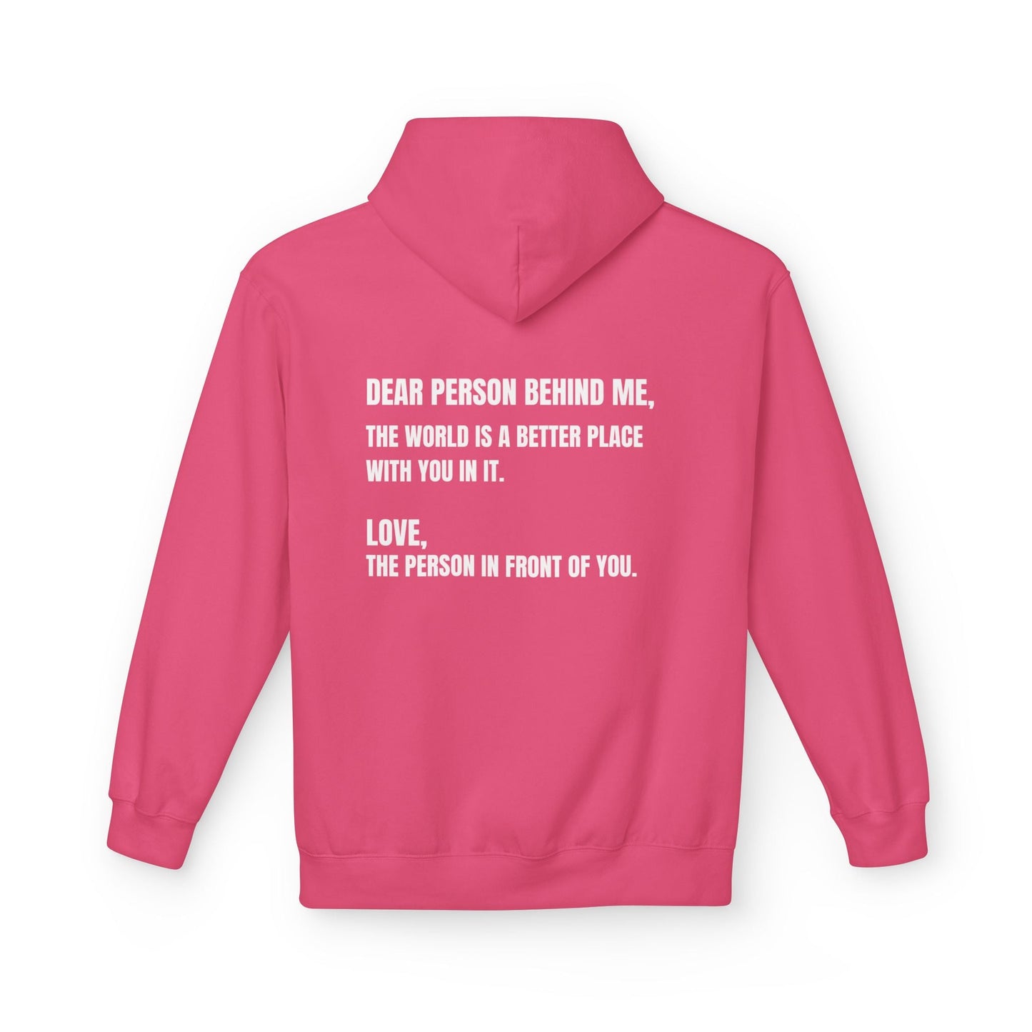 You Are Enough Hoodie – Inspirational Front & Back Quote Unisex Hoodie - JennyCool