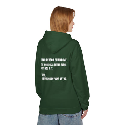 You Are Enough Hoodie – Inspirational Front & Back Quote Unisex Hoodie - JennyCool