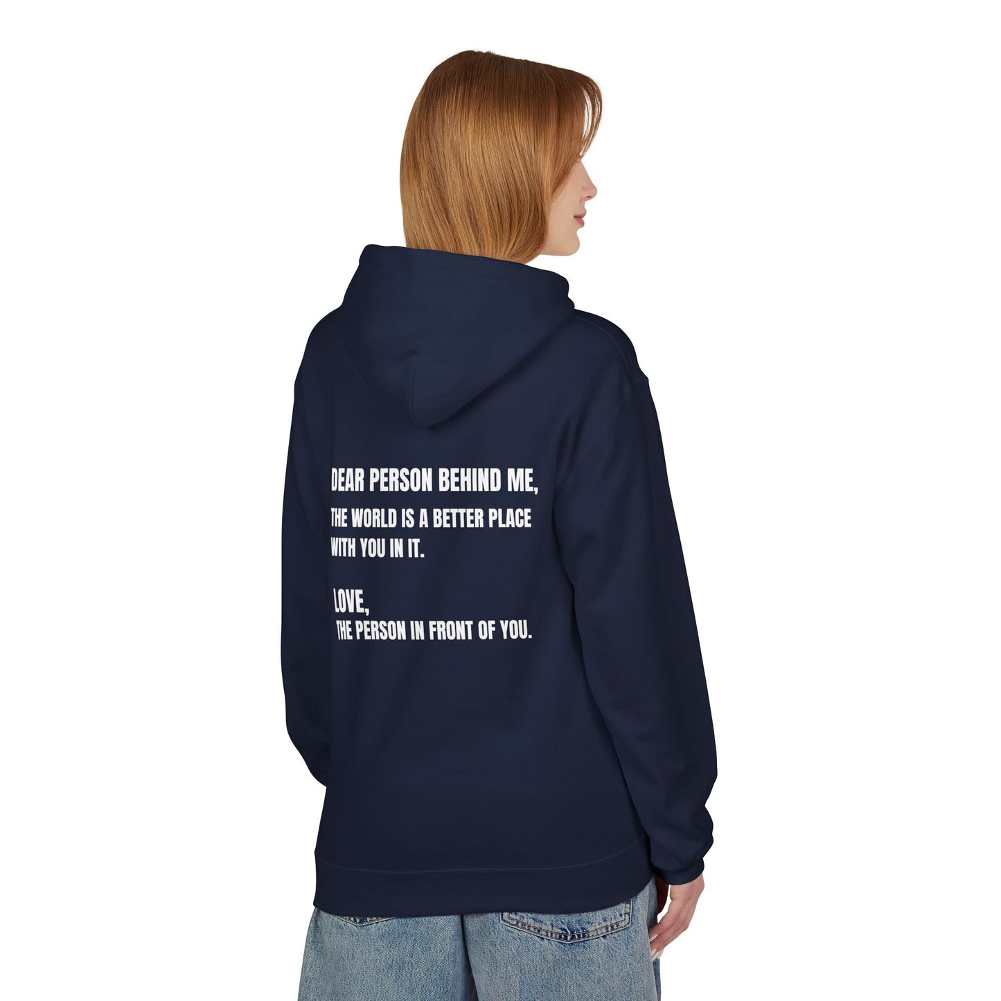 You Are Enough Hoodie – Inspirational Front & Back Quote Unisex Hoodie - JennyCool