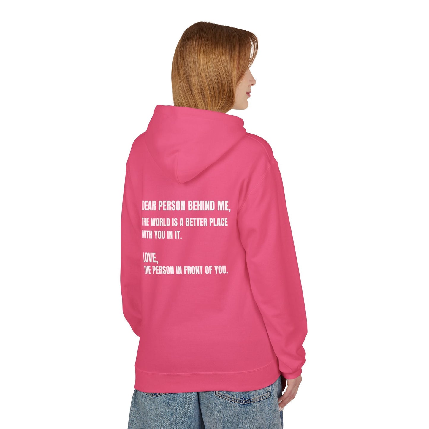You Are Enough Hoodie – Inspirational Front & Back Quote Unisex Hoodie - JennyCool