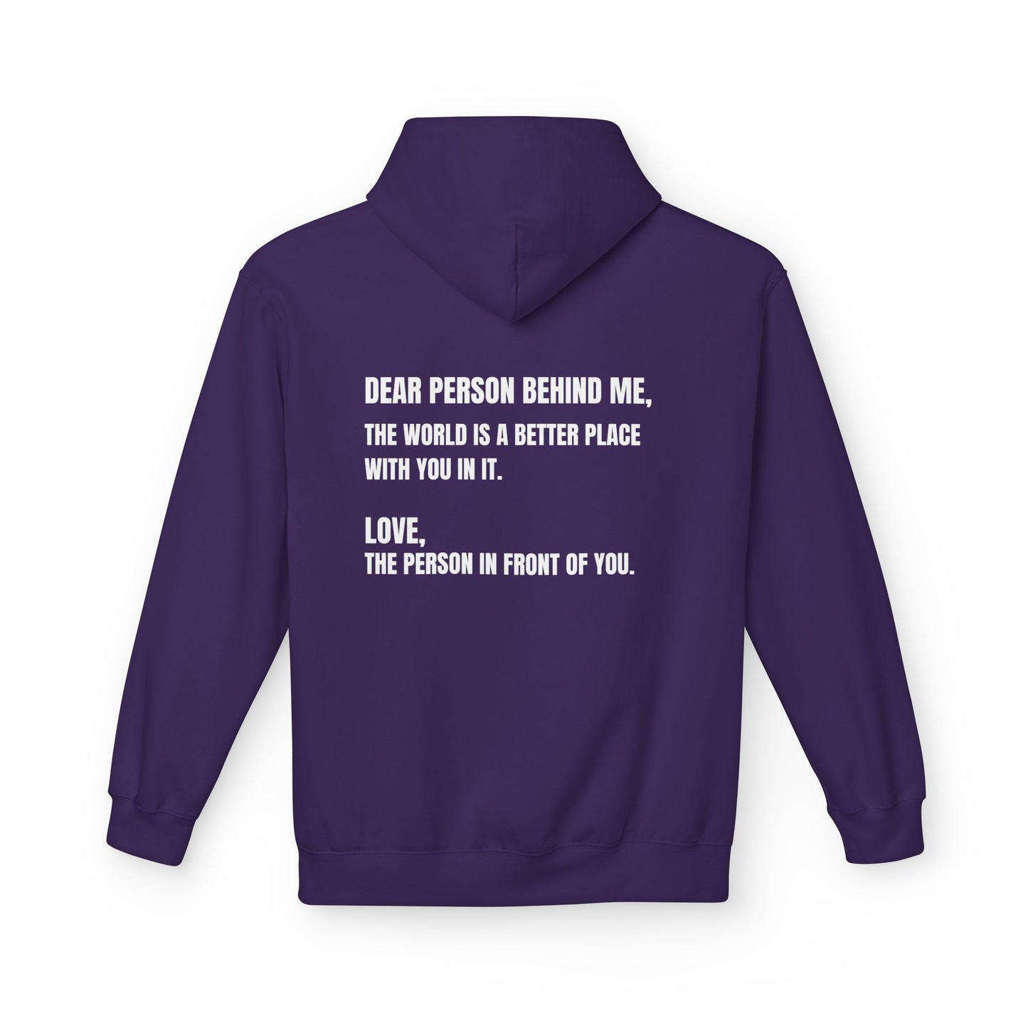 You Are Enough Hoodie – Inspirational Front & Back Quote Unisex Hoodie - JennyCool