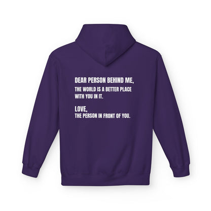 You Are Enough Hoodie – Inspirational Front & Back Quote Unisex Hoodie - JennyCool