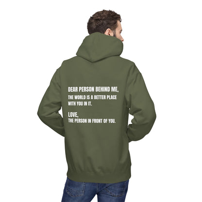 You Are Enough Hoodie – Inspirational Front & Back Quote Unisex Hoodie - JennyCool