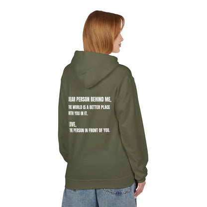 You Are Enough Hoodie – Inspirational Front & Back Quote Unisex Hoodie - JennyCool
