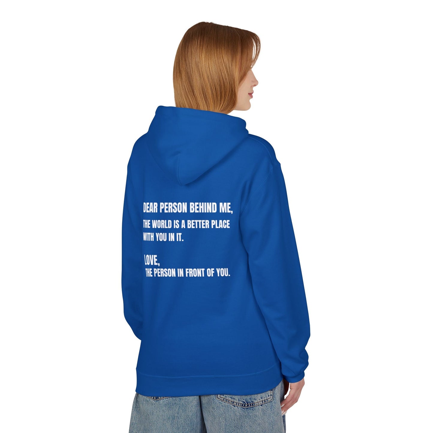 You Are Enough Hoodie – Inspirational Front & Back Quote Unisex Hoodie - JennyCool