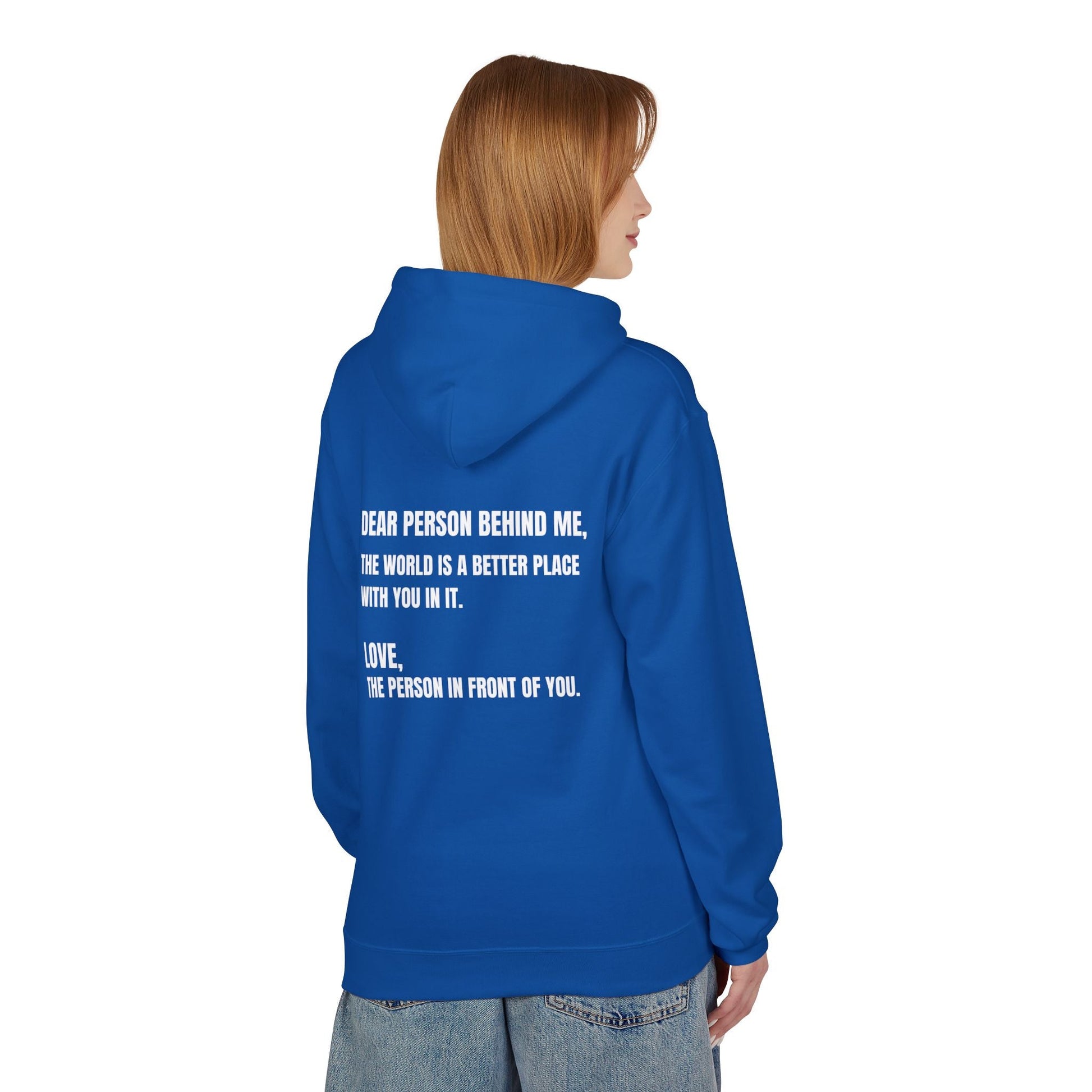 You Are Enough Hoodie – Inspirational Front & Back Quote Unisex Hoodie - JennyCool