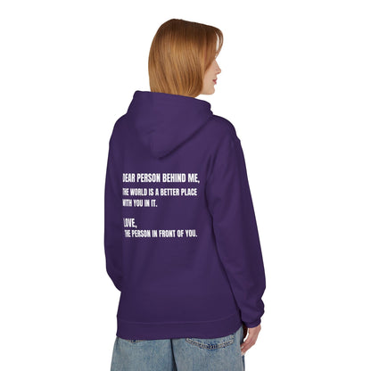 You Are Enough Hoodie – Inspirational Front & Back Quote Unisex Hoodie - JennyCool