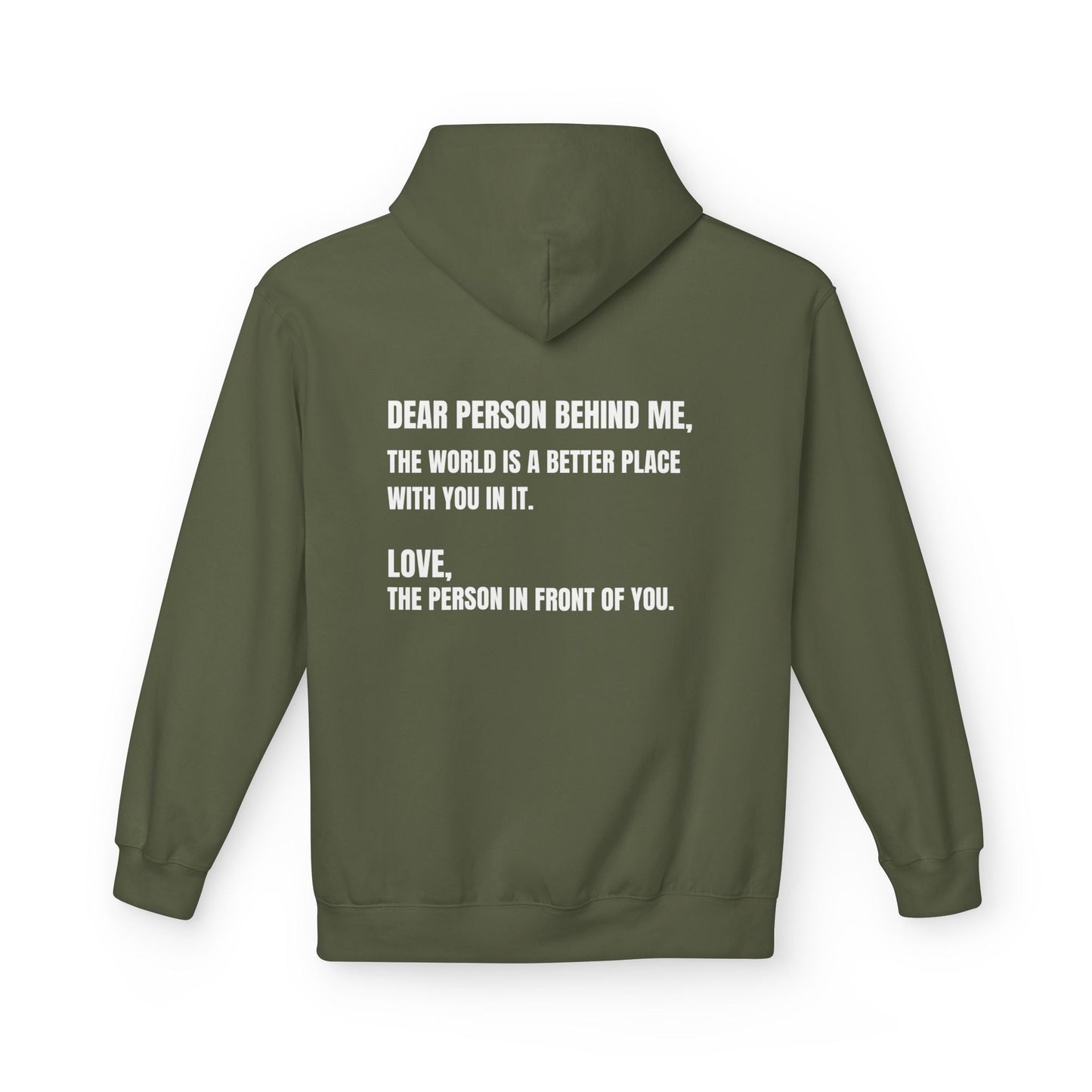 You Are Enough Hoodie – Inspirational Front & Back Quote Unisex Hoodie - JennyCool