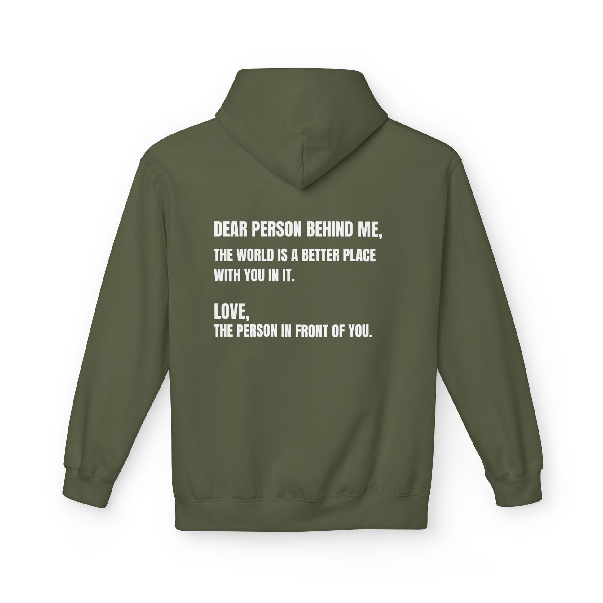 You Are Enough Hoodie – Inspirational Front & Back Quote Unisex Hoodie - JennyCool