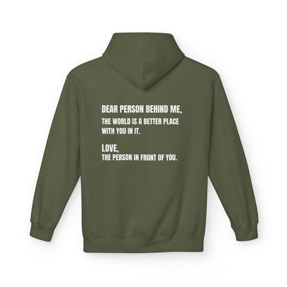 You Are Enough Hoodie – Inspirational Front & Back Quote Unisex Hoodie - JennyCool