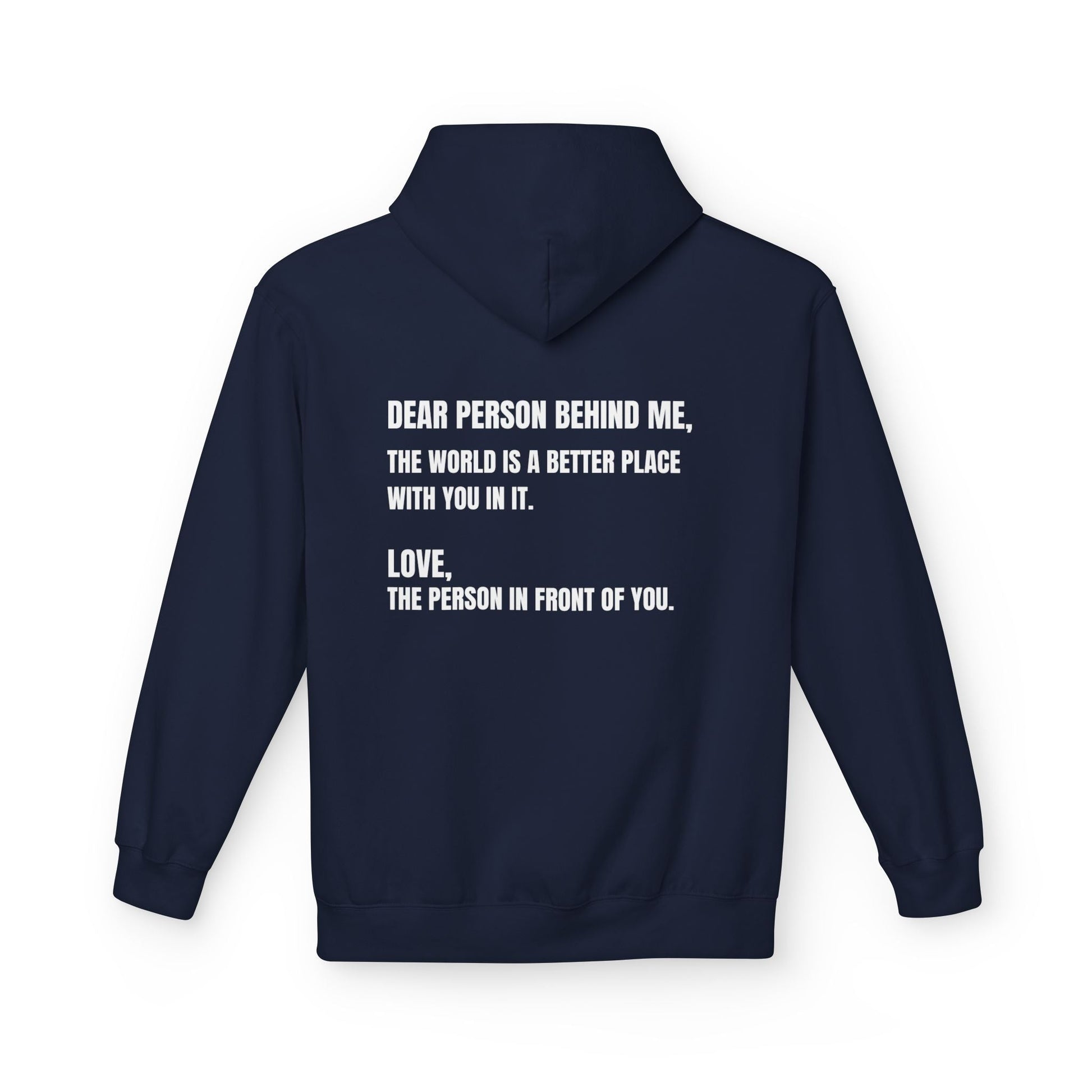 You Are Enough Hoodie – Inspirational Front & Back Quote Unisex Hoodie - JennyCool