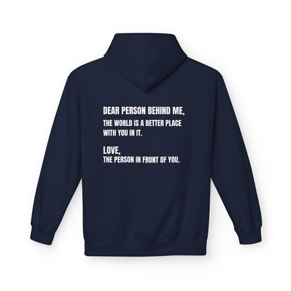 You Are Enough Hoodie – Inspirational Front & Back Quote Unisex Hoodie - JennyCool