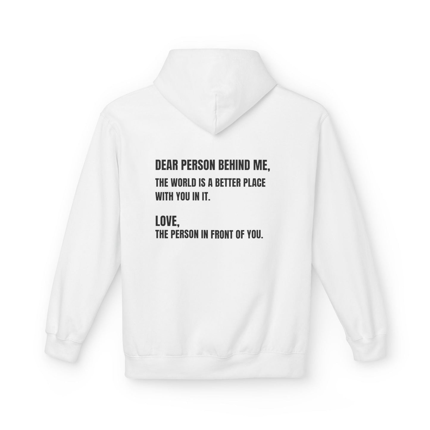 You Are Enough Hoodie – Inspirational Front & Back Quote Unisex Hoodie - JennyCool
