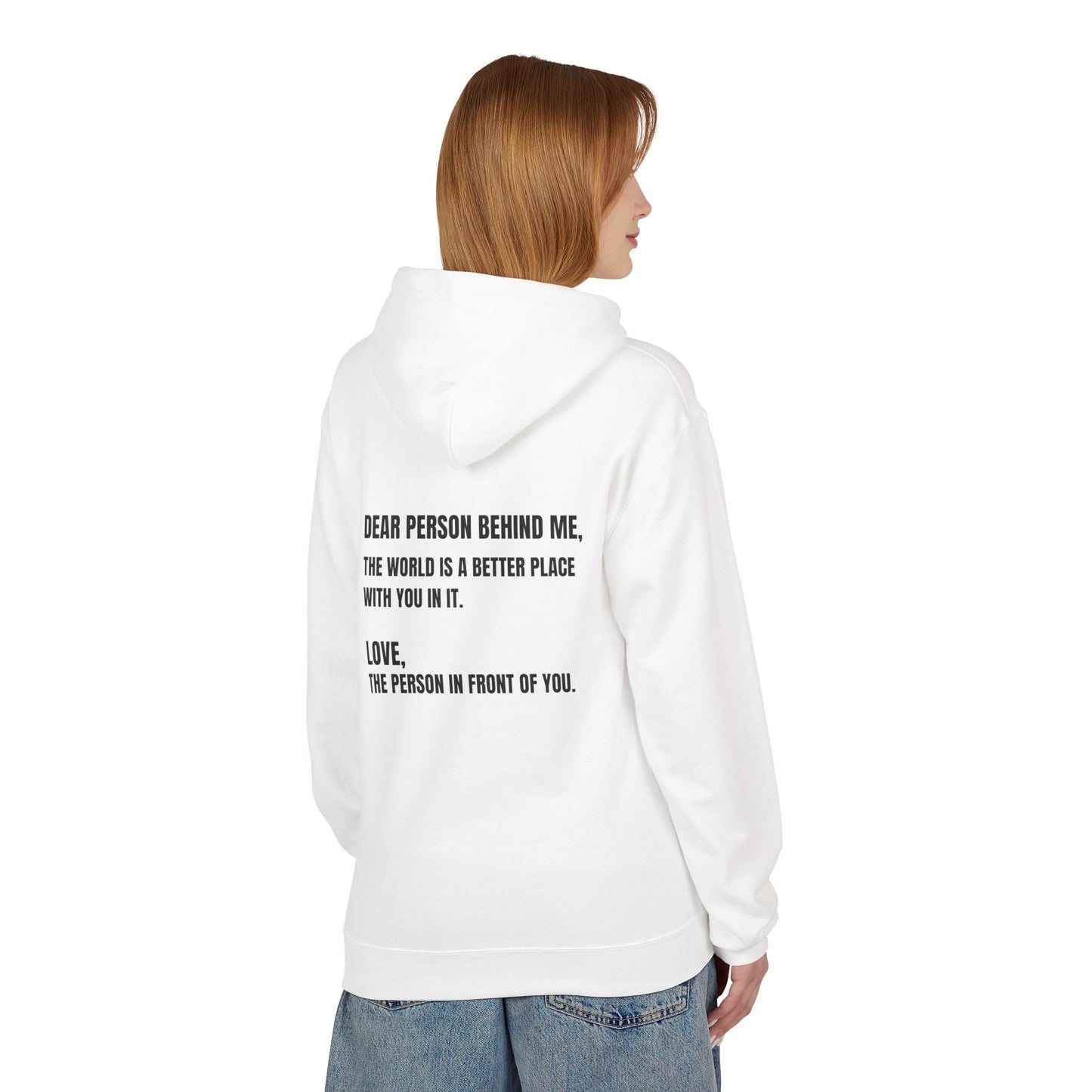 You Are Enough Hoodie – Inspirational Front & Back Quote Unisex Hoodie - JennyCool