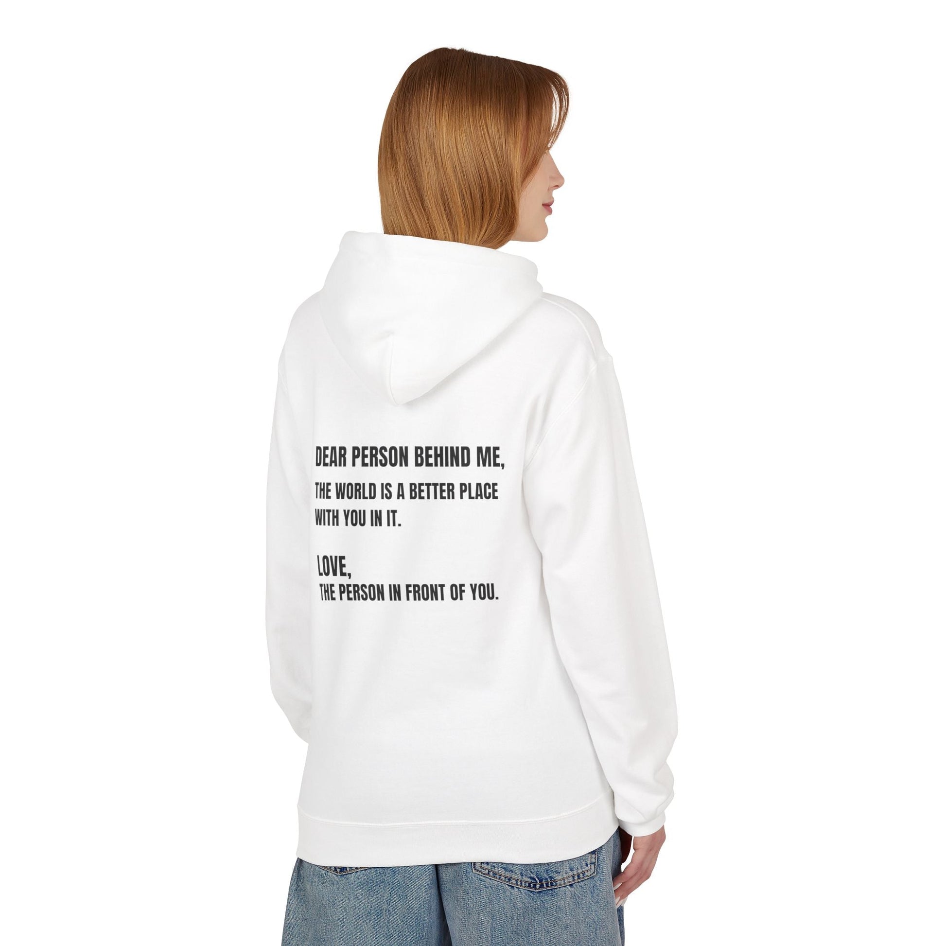 You Are Enough Hoodie – Inspirational Front & Back Quote Unisex Hoodie - JennyCool