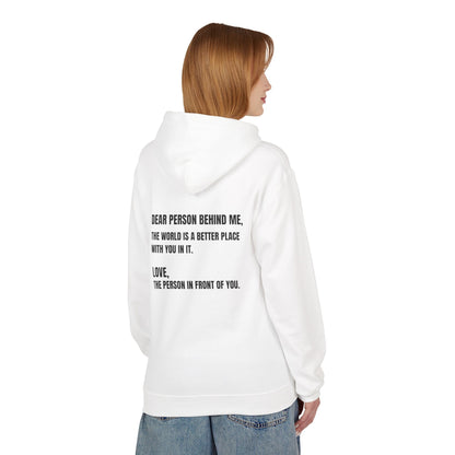 You Are Enough Hoodie – Inspirational Front & Back Quote Unisex Hoodie - JennyCool