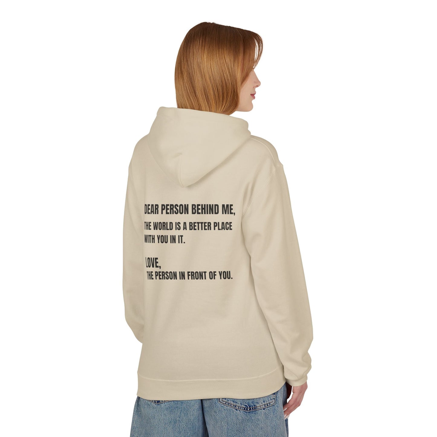 You Are Enough Hoodie – Inspirational Front & Back Quote Unisex Hoodie - JennyCool