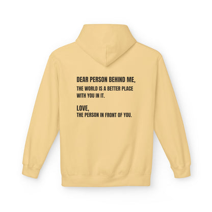 You Are Enough Hoodie – Inspirational Front & Back Quote Unisex Hoodie - JennyCool