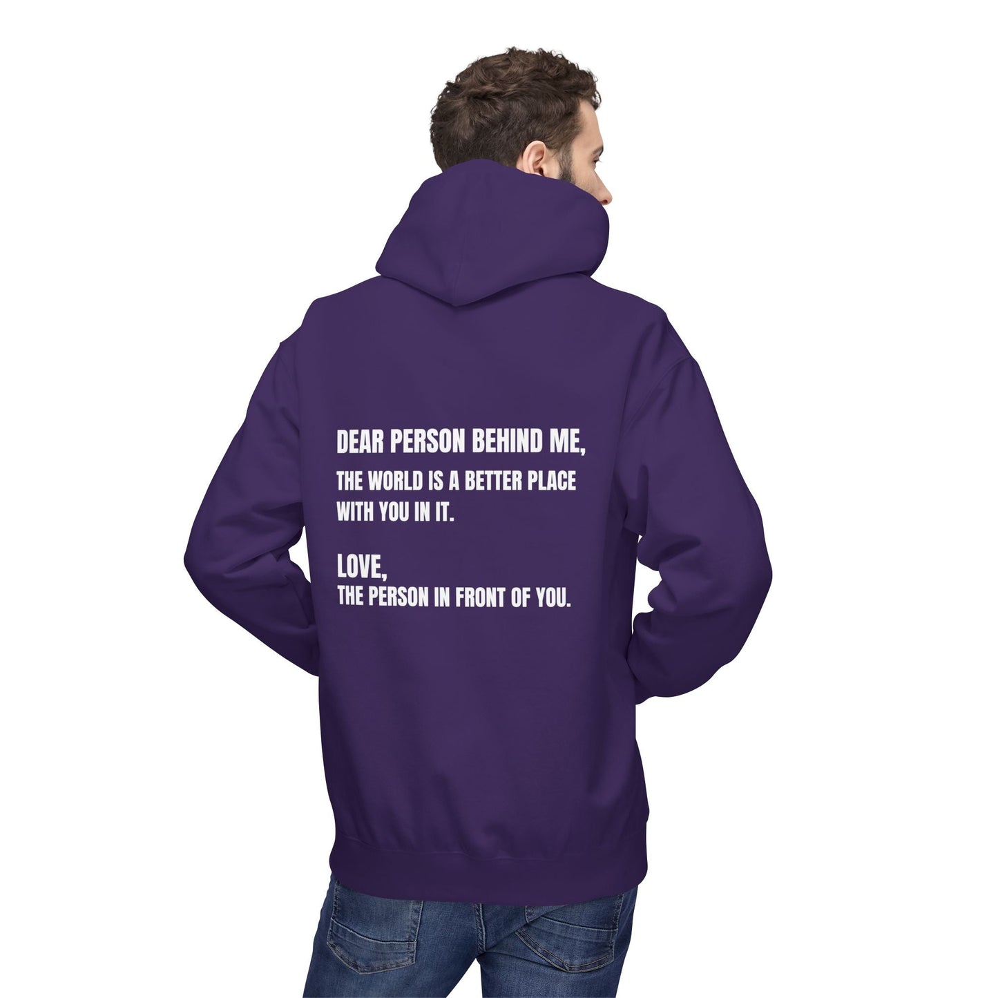 You Are Enough Hoodie – Inspirational Front & Back Quote Unisex Hoodie - JennyCool