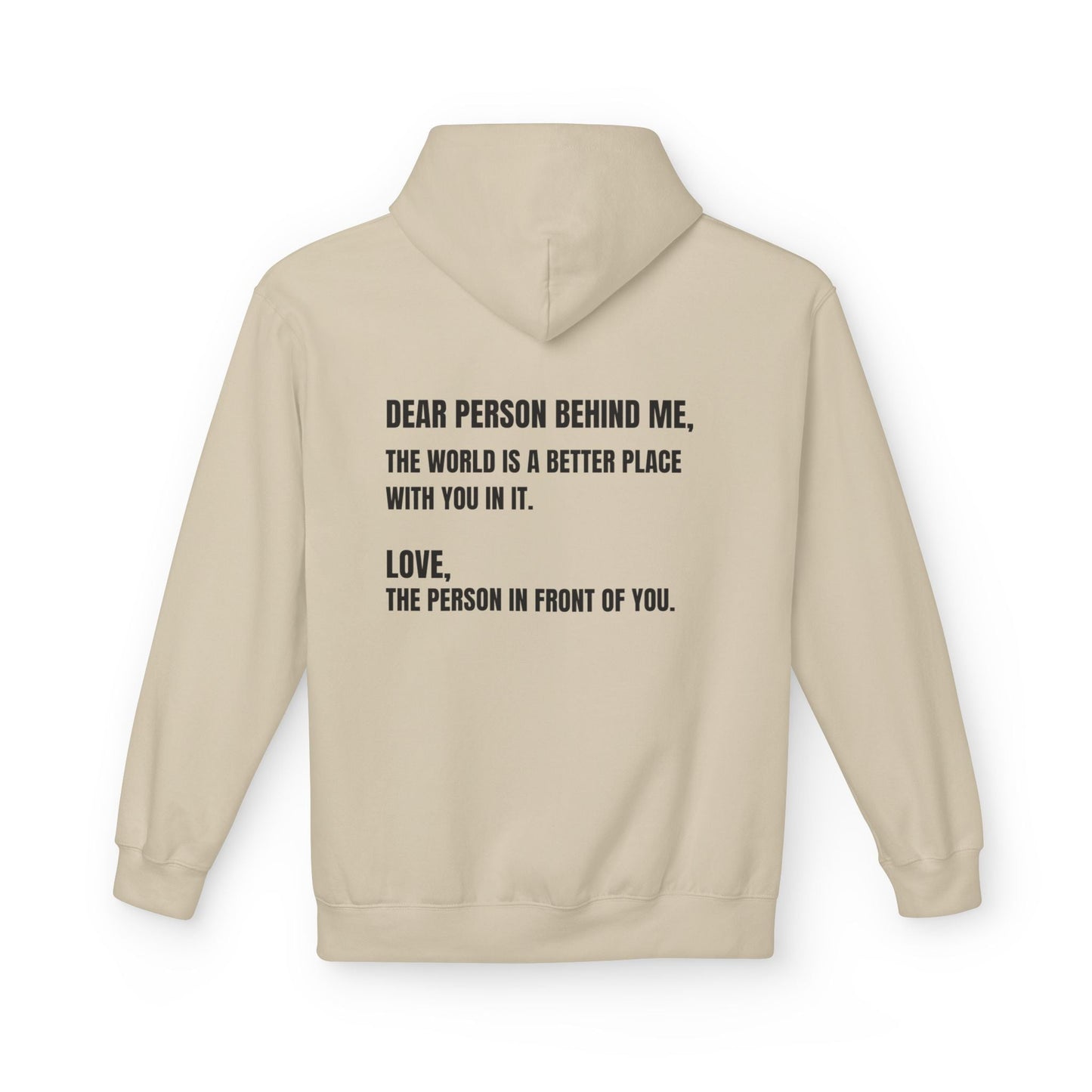 You Are Enough Hoodie – Inspirational Front & Back Quote Unisex Hoodie - JennyCool