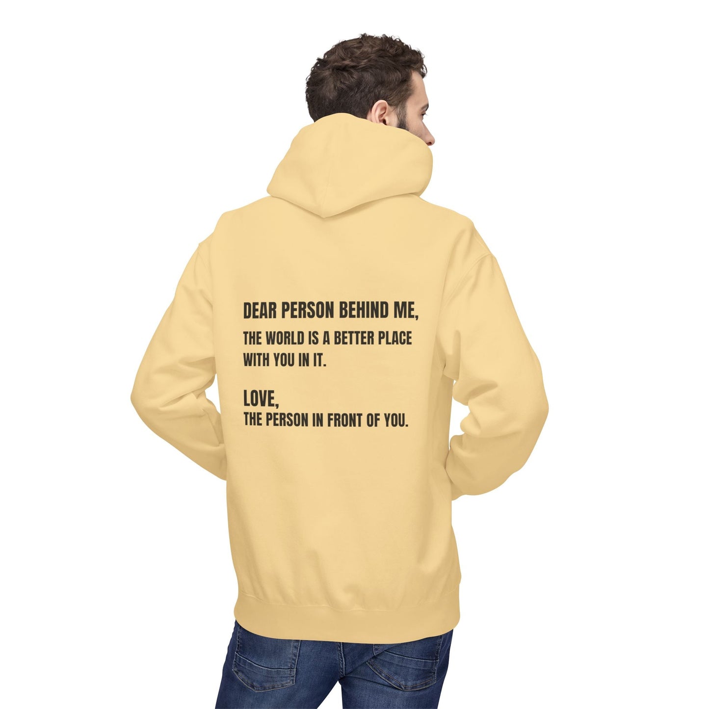 You Are Enough Hoodie – Inspirational Front & Back Quote Unisex Hoodie - JennyCool